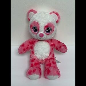 Build A Bear | Sweet Scent Panda Bear Pink Hearts 17" BAB Plush